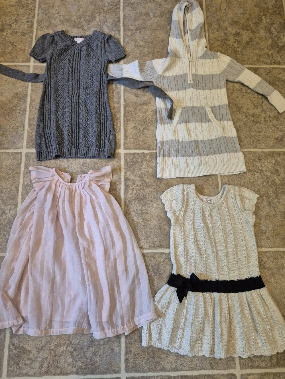 Lot Of 20 Little Girls Mixed Dress & Top Lot Size 3T